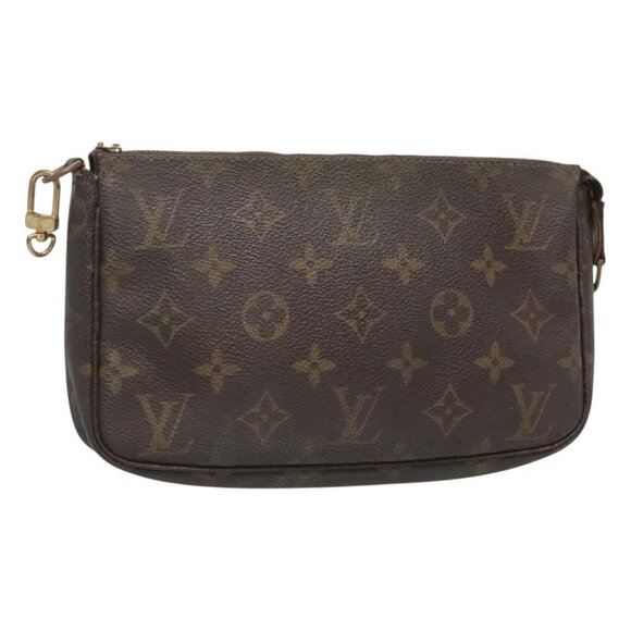 LOUIS VUITTON Monogram Pochette Accessoires Pouch M51980 LV Auth bs26502 - Picture 1 of 16